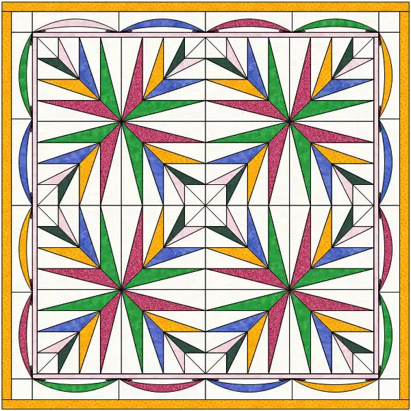 modulo art square grid