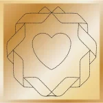 Ribbon of Love Decorative Quilting Stitches