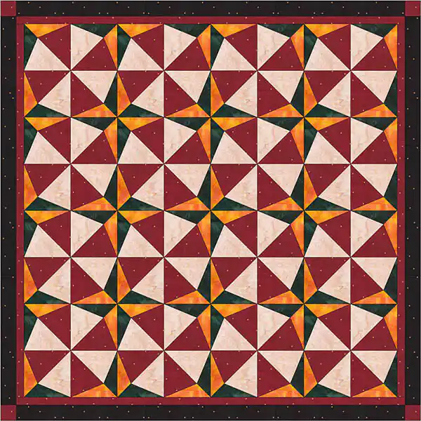 Plain Kaleidoscope Quilt
