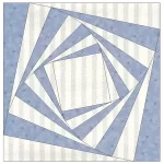 Twisted 7s Quilt Block