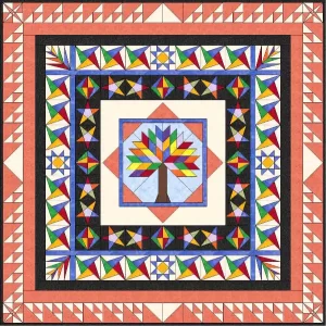 Tree of Life Block of the Month Quilt